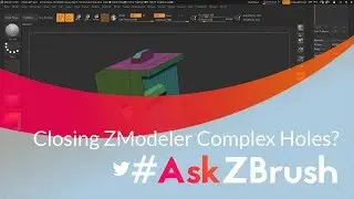 #AskZBrush: &ldquo;Any tips on closing ZModeler holes with multiple edge loops?&rdquo;