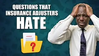 There are some questions that insurance adjusters just completely hate & you're gonna turn them off