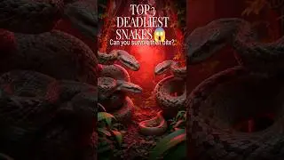 Top 3 Deadliest Snakes 😱 | Part 1 | Nature of Wild Vlogs#wildlife #animals#snake