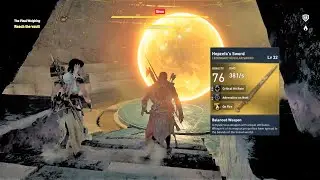 Apple of Eden in Assassin's Creed Origins + Hepzefa's Sword (Legendary Flaming Sword) EPIC