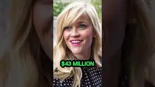 Top 10 Highest Paid Hollywood Actresses #shorts #facts #viral #top10 #highest #hollywood #actress