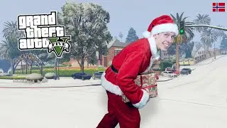 GIR BORT GAVER SOM JULENISSEN PÅ GTA5! 🎅🎁🎄