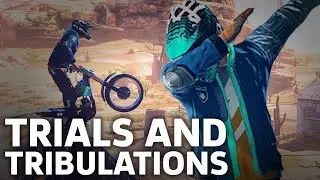 Trials Rising Stunt Gameplay - E3 2018