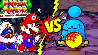 Batalla contra Guaka (Whacka) | Paper Mario: La Puerta Milenaria (Nintendo Switch)