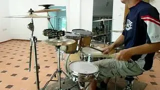 Linear beat open handed test drum cover Oh-ela-ela Ognev R.