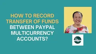 How to record transfer of funds between PayPal Multicurrency Accounts?