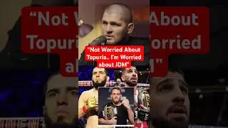 Khabib says JDM is a Tougher fight for Islam Makhachev than Topuria 😮 #ufc