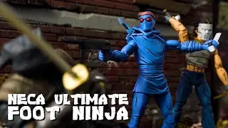 Ultimate Foot Ninja HAS A REALISTIC GUN? NECA Action Figure Collection