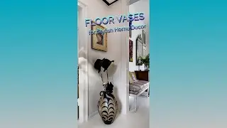 FLOOR VASES for Stylish Home D&eacute;cor - #shorts #grigstamate