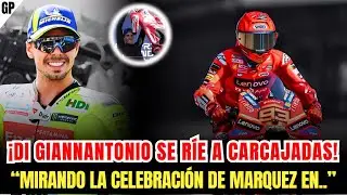 🔥 MARC MÁRQUEZ HUMILLA A ROSSI con CELEBRACIÓN ÉPICA estilo MESSI - Giannantonio se RÍE a CARCAJADAS