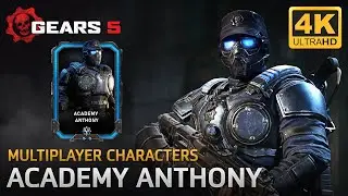 Gears 5 - Multiplayer Characters: Academy Anthony