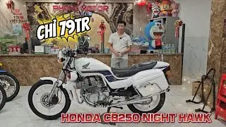 Phong motor: HONDA CB250 NIGHT HAWK 30 CỦ NHẬN XE#phongmotor 
