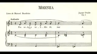 Jayme Ovalle - Modinha (Lenine Santos, tenor; Nancy Bueno, piano)