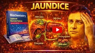 Jaundice causes, symptoms, types, pathophysiology and treatment made easy Lippincott biochem ch 21