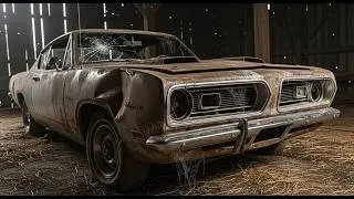 Abandoned 1968 Plymouth Barracuda Barn Find | COMPLETE Restoration to Concours Perfection