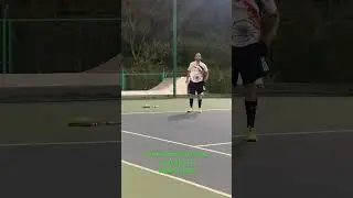 15. Learning tennis everyday #tennis #vlog