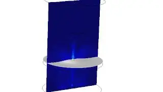 Droping water droplet impacts onto a vast surface in air 3D