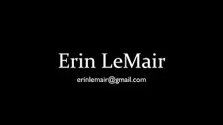 Erin LeMair 2D Animation/FX Reel 2019