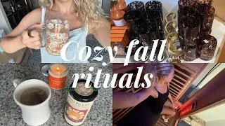 Cozy Fall Self Care Vlog 🍂 Journaling, Halloween Shopping & Autumn Rituals