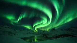 Luces del Norte que Calman tu Mente 🌌  Aurora Boreal para Dormir