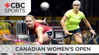Canadian squash player Hollie Naughton reflects on the Canadian Women's Open | CBC Sports