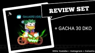 Gacha 30 DKO + Review Pumpkin Carriage Growtopia Indonesia