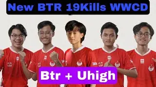 New BTR 19Kills Chicken Dinner | Btr and Uhigh WWCD in Grand Finals | New Btr Domination