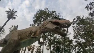 DINOSARIOS ROBOTIZADOS: Recorrido general en la exposición de DINO PARK (Distrito de Comas)