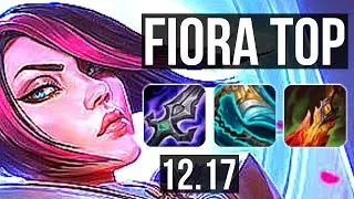 FIORA vs KAYLE (TOP) | 10/0/1, 7 solo kills, Legendary, 500+ games | EUW Diamond | 12.17