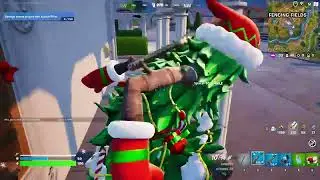 Fortnite Battle royal - Rocket racing gameplay