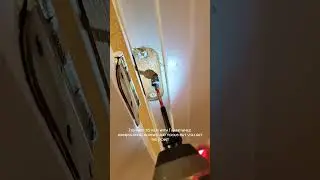 easiest way to fix a door with stripped hinge screws.