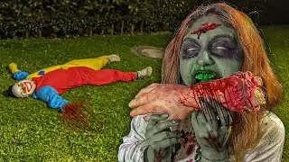 ¡MI NOVIA ZOMBIE  ATRAPA A UN PAYASO ASESINO DE  @Makiman131! *Es un INFILTRADO