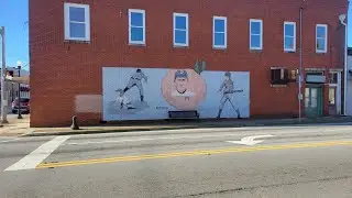 Downtown royston GA home of Ty Cobb