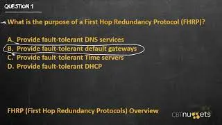 256. Review of Configure and Verify First Hop Redundancy Protocols FHRP
