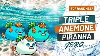 TRIPLE ANEMONE PIRANHA NEW TOPAZ BUILD!! I AXIE INFINITY I ORIGINS LEADERBOARDS I SEASON 5 OFFSEASON