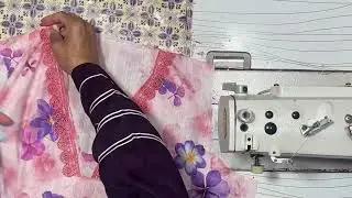 Overlap V-Neck Design for Kurti | Easy Cutting & Stitching Tips for Beginners