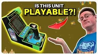 My Arcade GALAGA Joystick Player, Review & Gameplay!