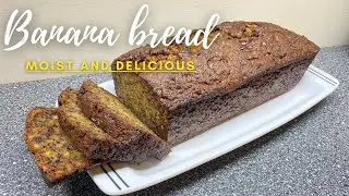 Moist Banana Bread |Perfect and delicious | Easy to Bake