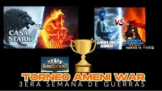 DomiNations (71) -  &iquest;Qu&eacute; ALIANZA pasar&aacute; a la siguiente RONDA? Torneo🏆WW: 3era semana