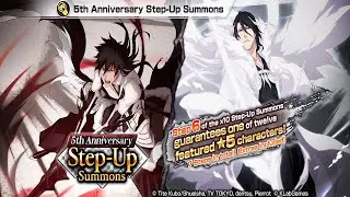Bleach Brave Souls - ALL STEPS [5TH ANNIVERSARY SUMMONS]