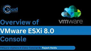 Overview of VMware ESXi8  Console