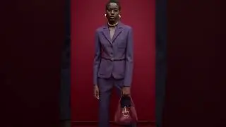 Gucci Pre Fall 2025 🔥 #gucci #fashion #vivalavogue #runway #model #shorts #short