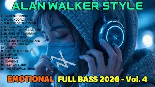 🎧Alan Walker Style EDM Full Album 2026 | Melodic Future Bass Mix For Work