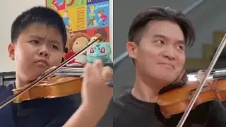 Play with Ray 2023 🐨🦘🇦🇺(Side by side version 🎻🎻) Bach&rsquo;s Double Concerto in D minor -3rd mov.