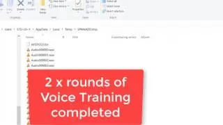 Windows 10 - Speech Recognition - Voice Training