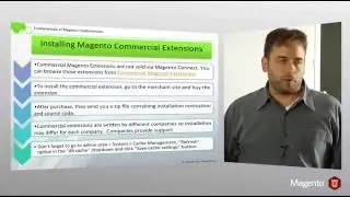 Section 7   Adminhtml, Lesson 5 Enabling and Configuring extensions