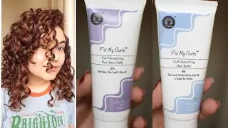 Стоят ли эти продукты FixMyCurls своих денег? Масло для волос и гель для вьющихся волос Curl Quen...