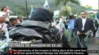 Panama: victims of US invasion demand justice