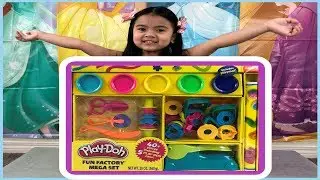 Sky's Play Doh Fun Factory Mega Set Unboxing
