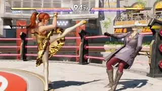 Dead or Alive 6: KASUMI vs CHRISTIE The most Insane fight